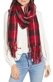 Free People Emerson Plaid Scarf at Nordstrom